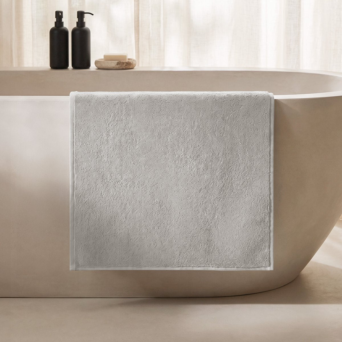 Alfombra Baño Zen 50x70 Silver