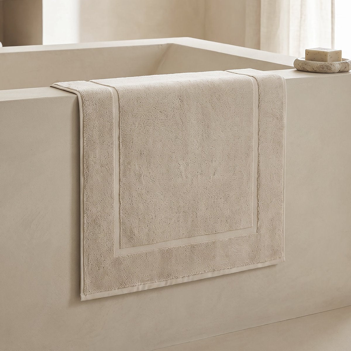 Alfombra Baño Luxe 50x70 Beige