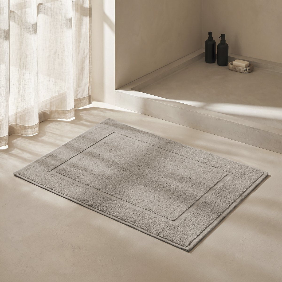 Alfombra Baño Luxe 50x70 Taupe