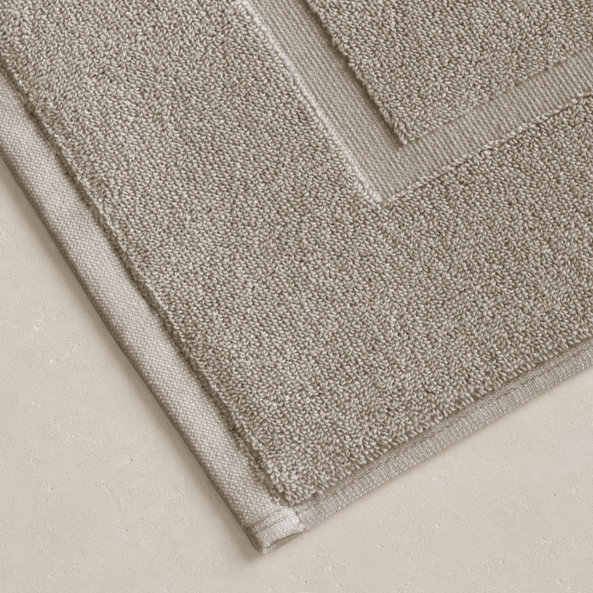 Alfombra Baño Luxe 50x70 Taupe