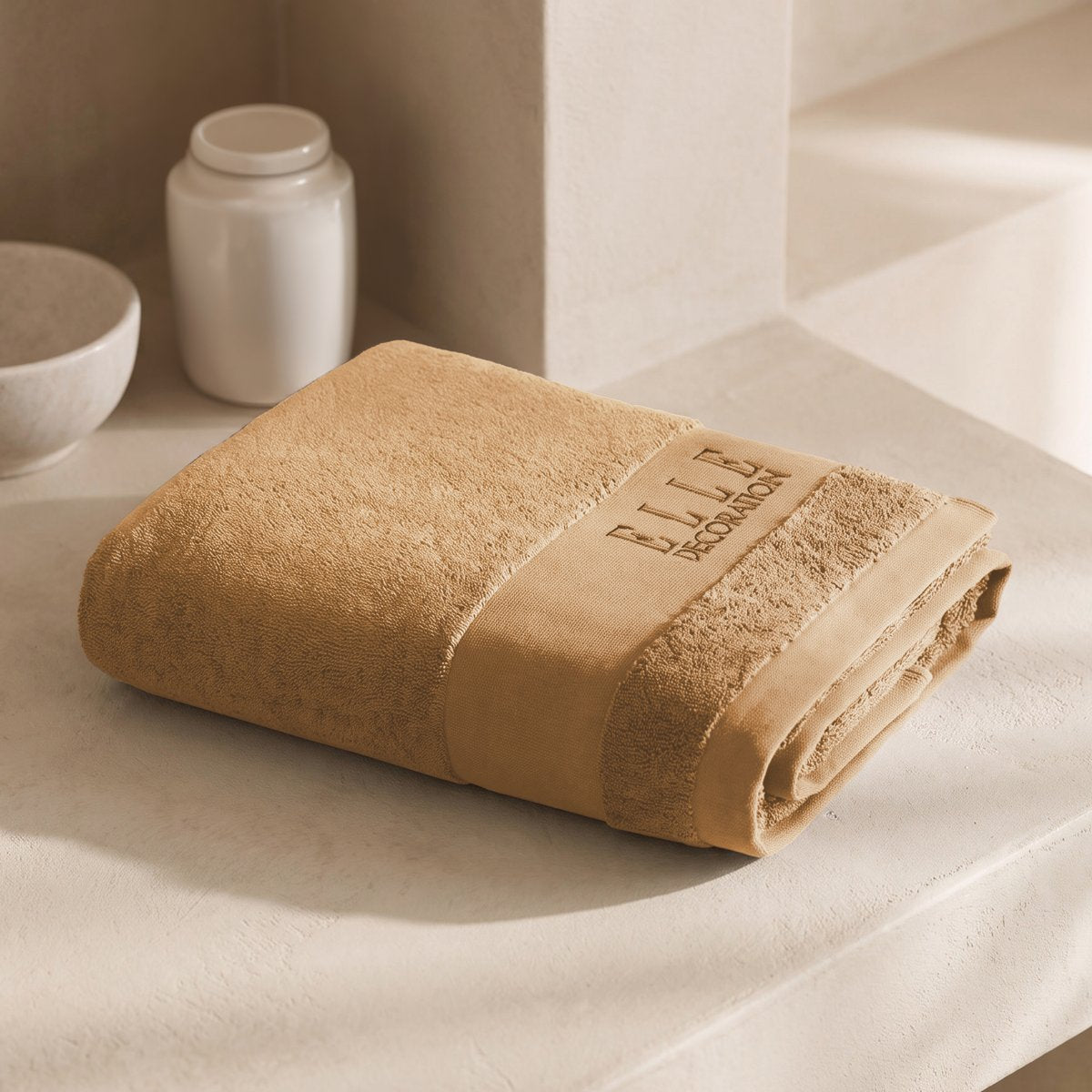 Toalla Ducha LUXE 70x140 Mustard
