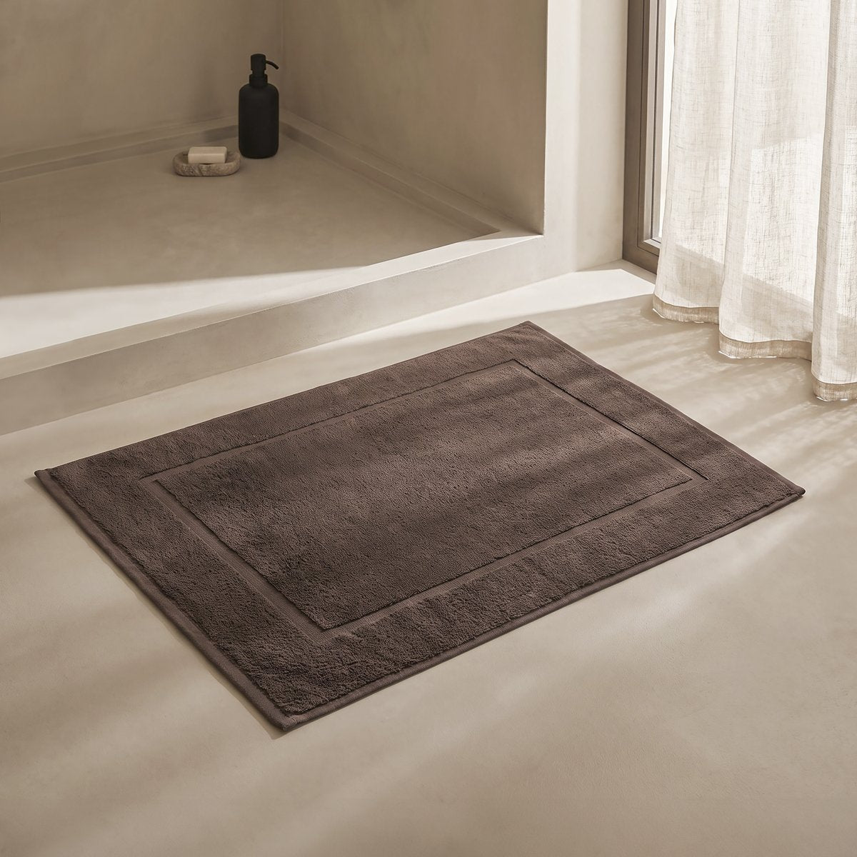 Alfombra Baño Luxe 50x70 Brown