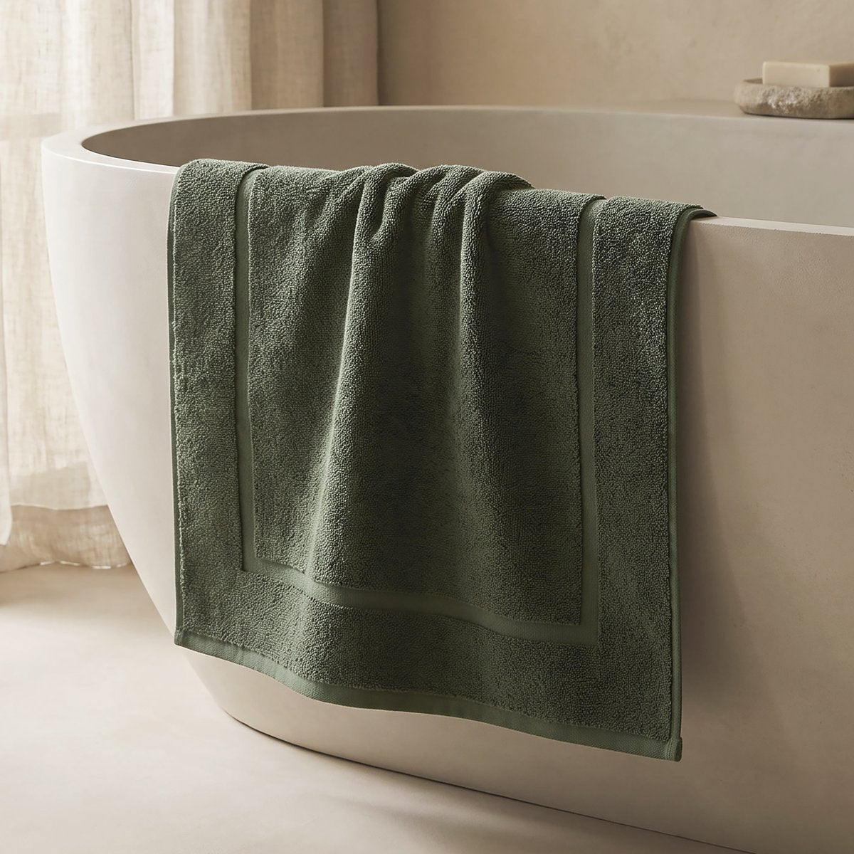 Alfombra Baño Luxe 50x70 Forest