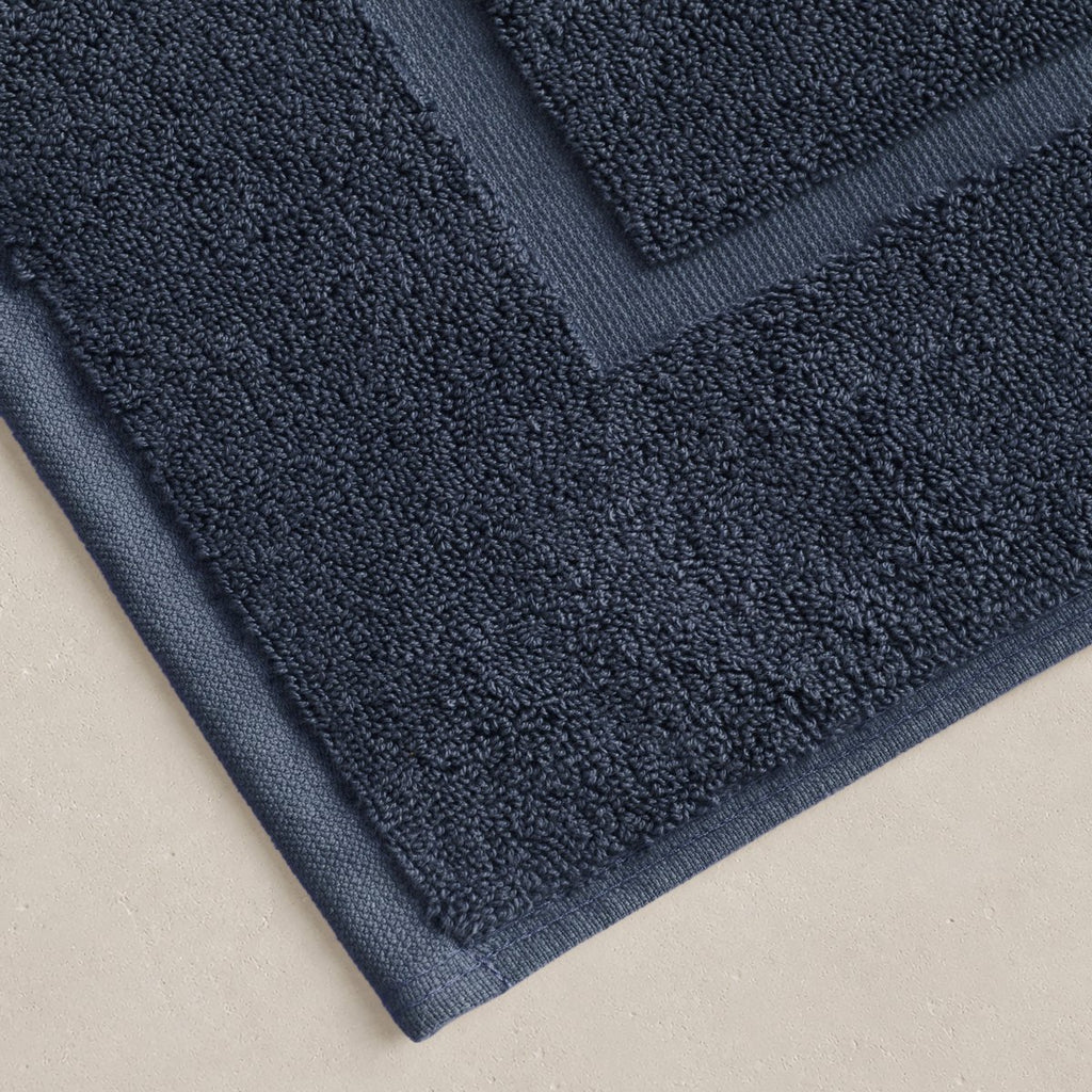 Alfombra Baño Luxe 50x70 Navy