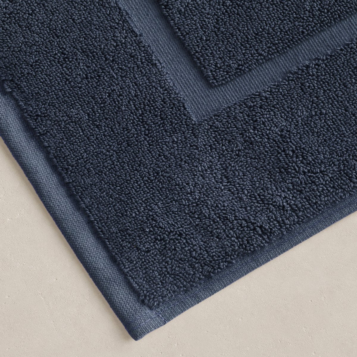 Alfombra Baño Luxe 50x70 Navy