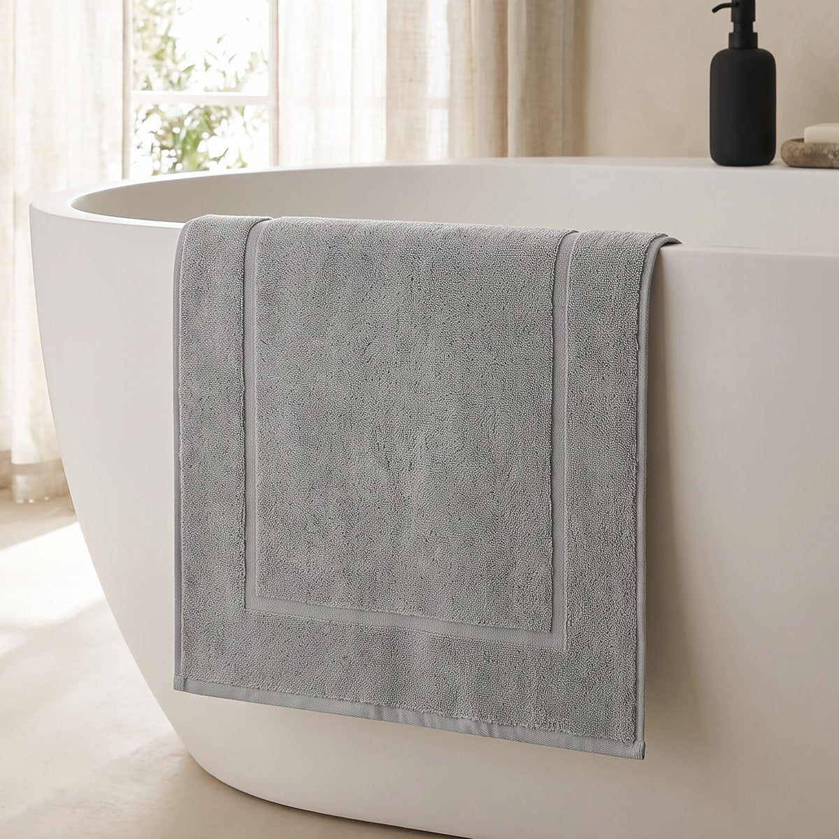 Alfombra Baño Luxe 50x70 Gris