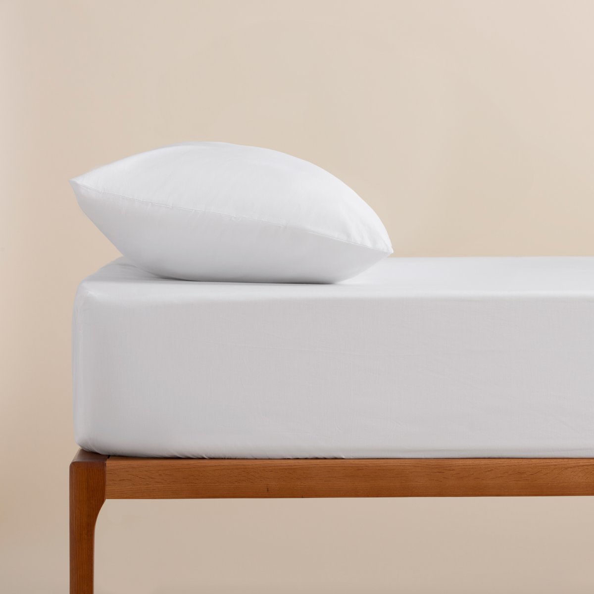 Sábana Bajera Ajustable Blanco - Elle Deco