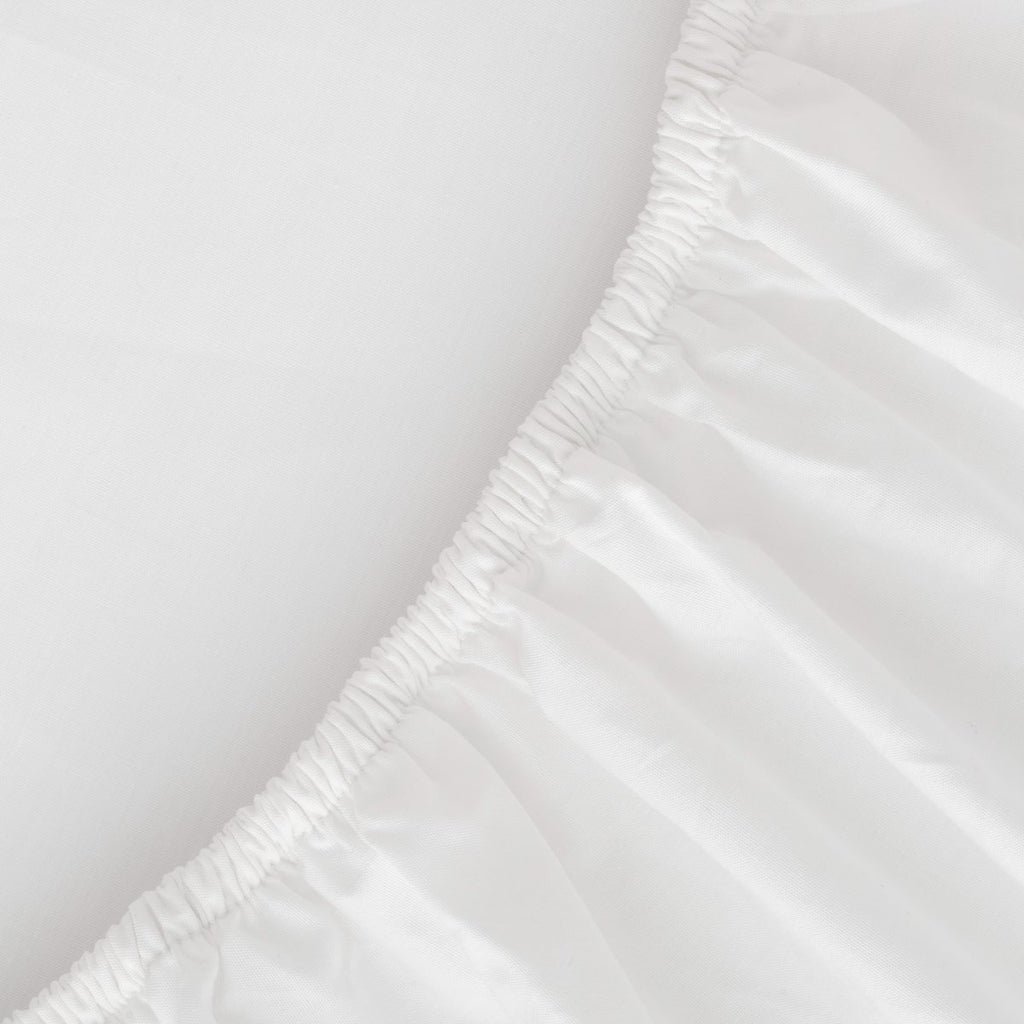 Sábana Bajera Ajustable Blanco - Elle Deco