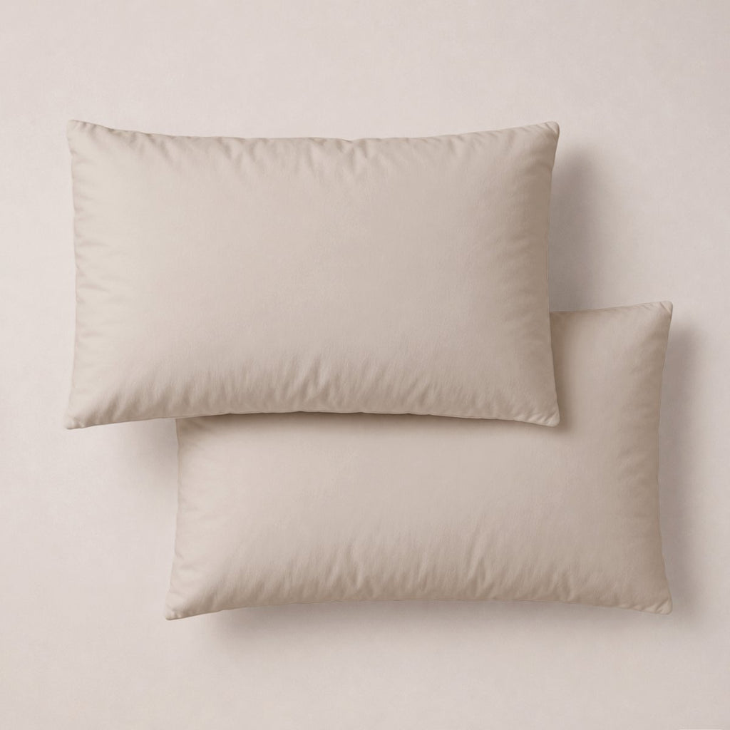 Funda de Almohada Beige - Elle Deco