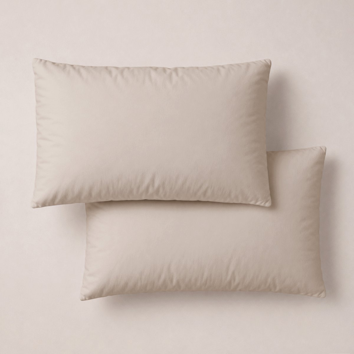 Funda de Almohada Beige - Elle Deco