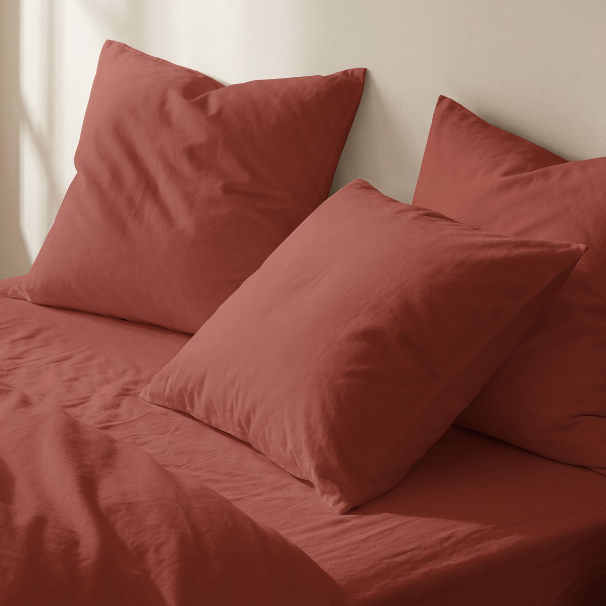 Funda de Cojín Terracota - Elle Deco