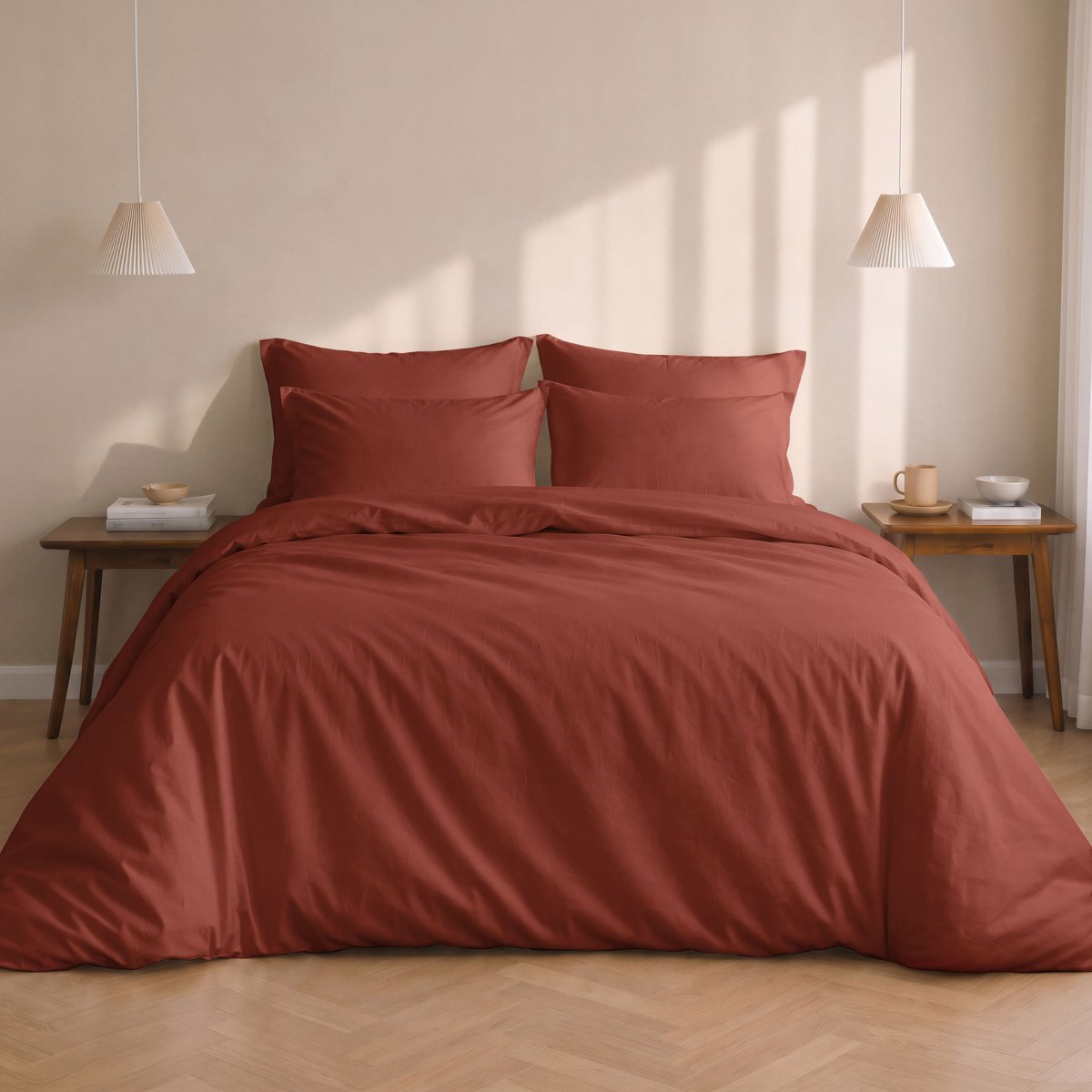 Funda Nórdica Lisa Terracota - Elle Deco