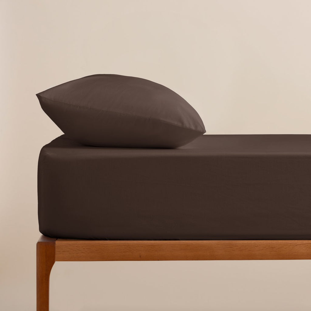Sábana Bajera Ajustable Brown - Elle Deco