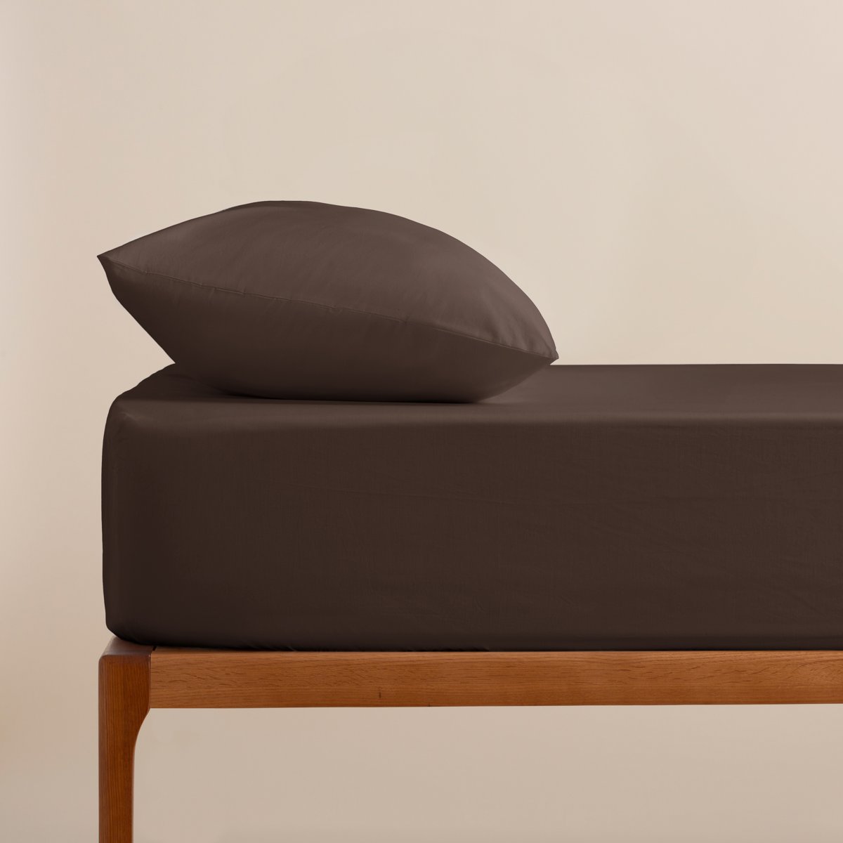 Sábana Bajera Ajustable Brown - Elle Deco