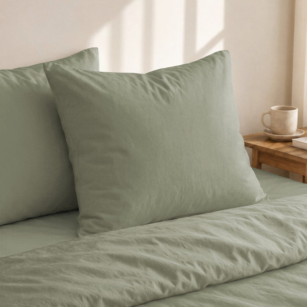 Funda de Cojín Verde - Elle Deco
