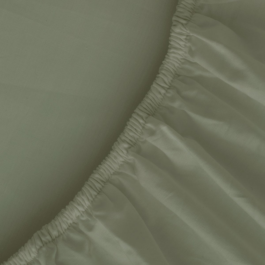 Sábana Bajera Ajustable Verde - Elle Deco