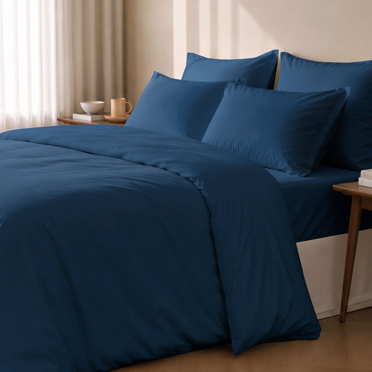Funda de Almohada Navy - Elle Deco