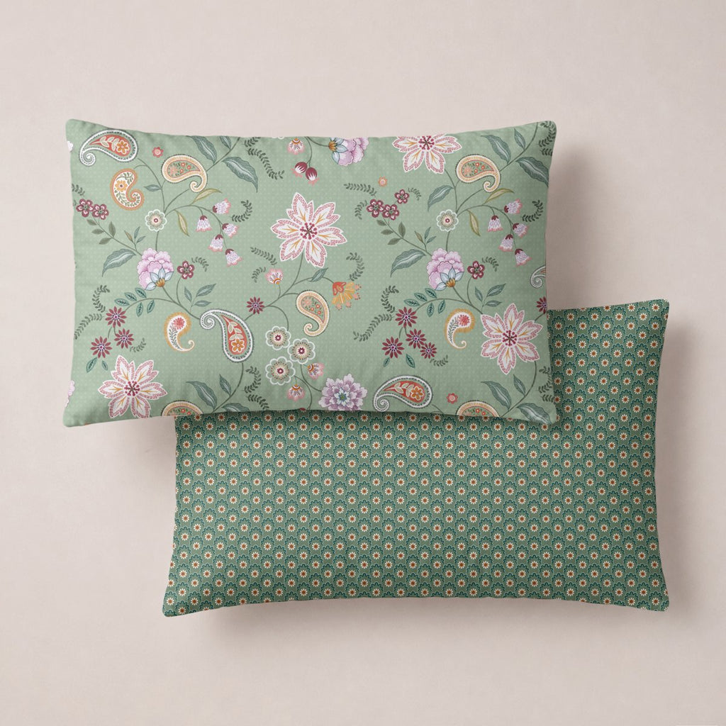 Funda de Almohada Estampada Aruba Green - Verde - foto 1