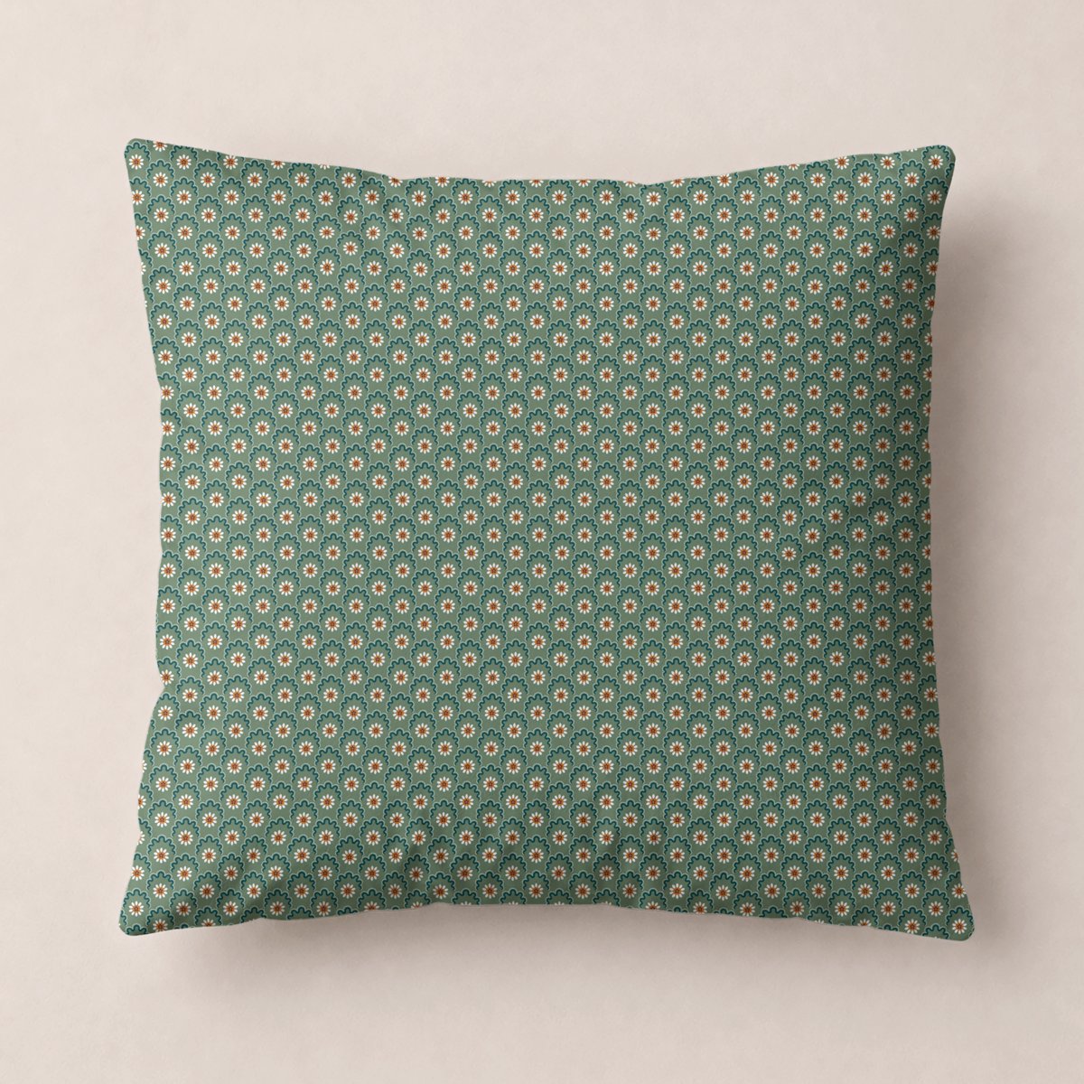 Funda de Cojín Estampada Aruba Green - Verde - foto 2