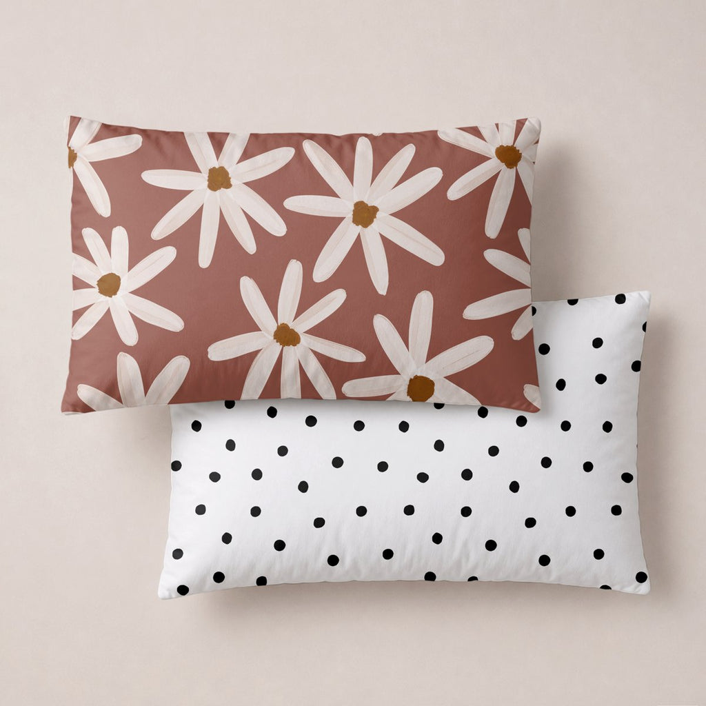 Funda de Almohada Estampada Celyn Brown - Brown - foto 1