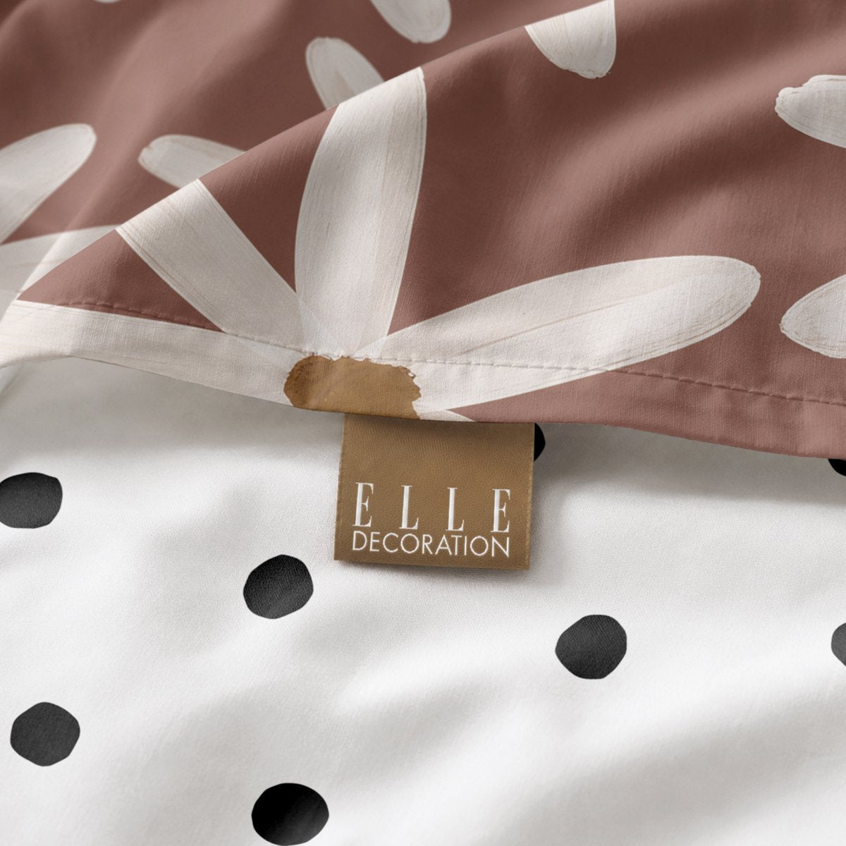 Funda de Almohada Estampada Celyn Brown - Brown - foto 3