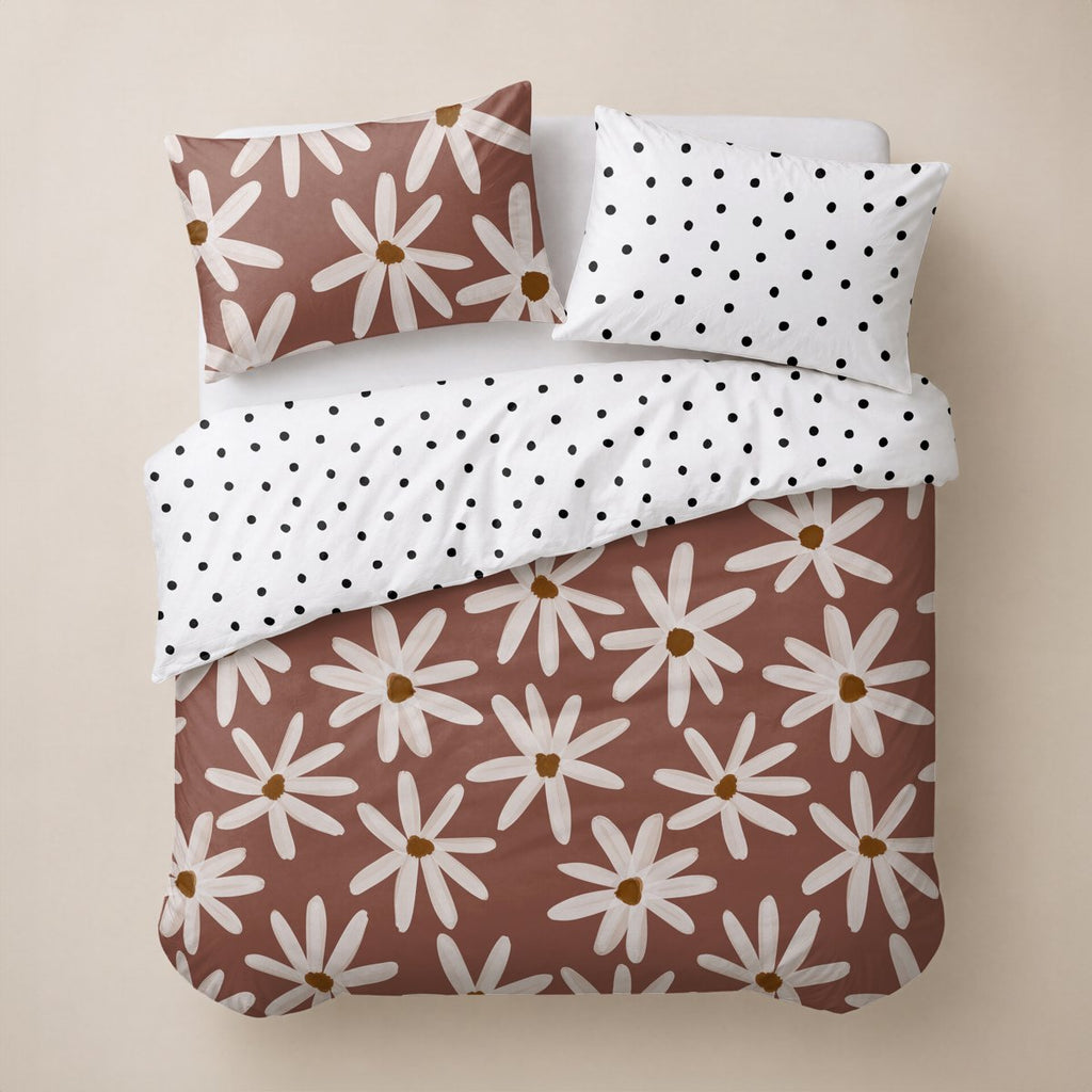 Funda Nórdica Estampada Celyn Brown - Brown - foto 4