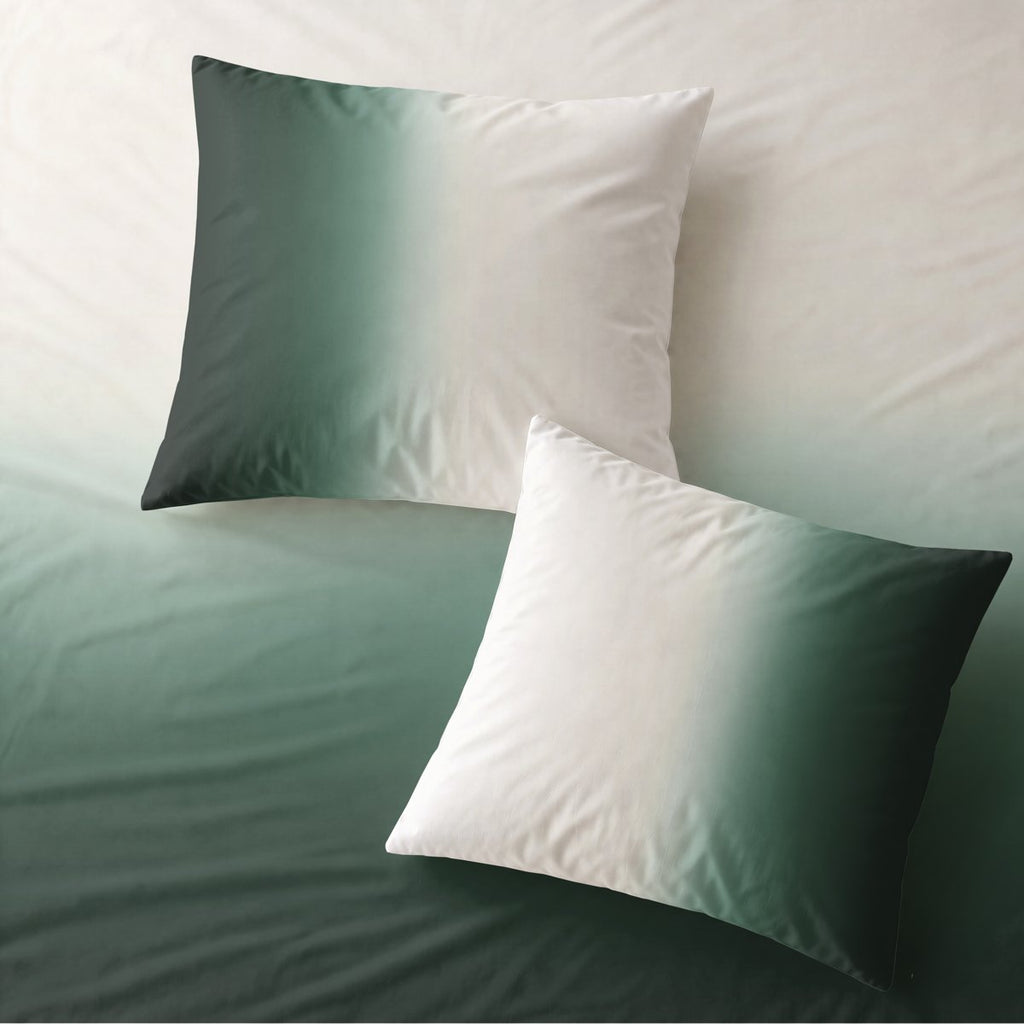 Funda Nórdica Estampada Brisa Green - Verde y Blanco - foto 3