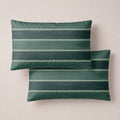 Funda de Almohada Estampada Skyline Forest - Verde - foto 1