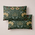 Funda de Almohada Estampada Ceylan Forest - Verde - foto 1