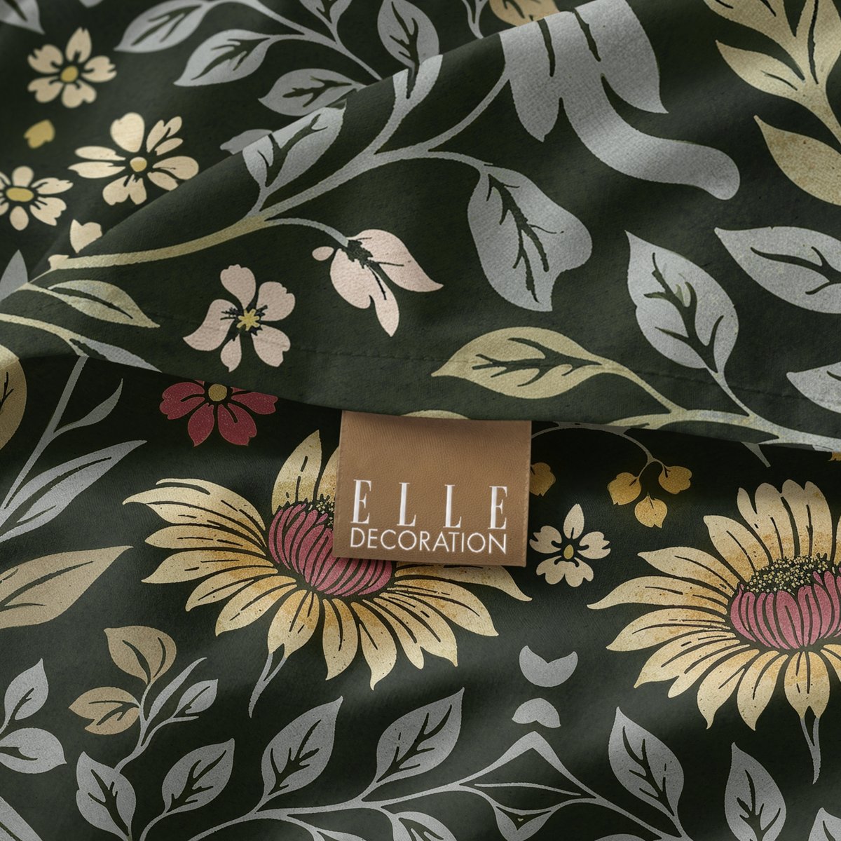 Funda de Almohada Estampada Ceylan Forest - Verde - foto 3