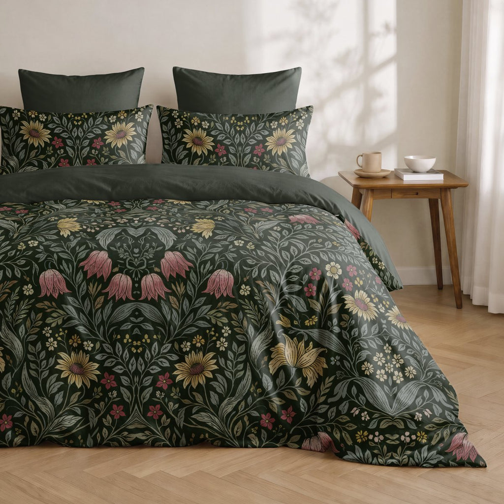 Funda Nórdica Estampada Ceylan Forest - Verde - foto 1