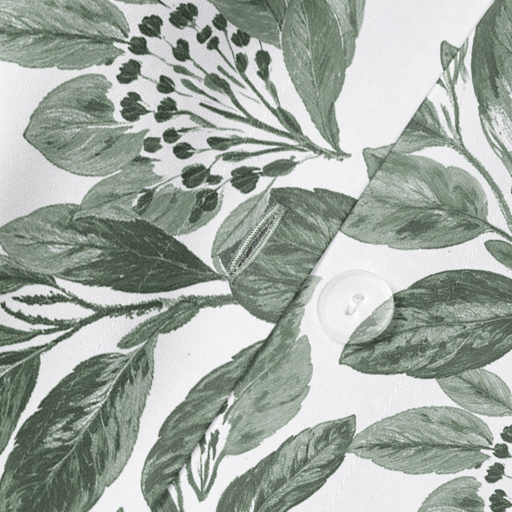 Funda Nórdica Estampada Melisa Forest - Verde y Blanco - foto 6