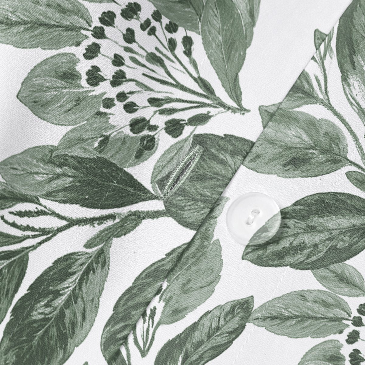 Funda Nórdica Estampada Melisa Forest - Verde y Blanco - foto 6
