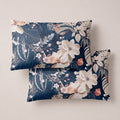 Funda de Almohada Estampada Sayuri Navy - Azul - foto 1