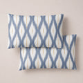 Funda de Almohada Estampada Altea Azul - Azul y Beige - foto 1