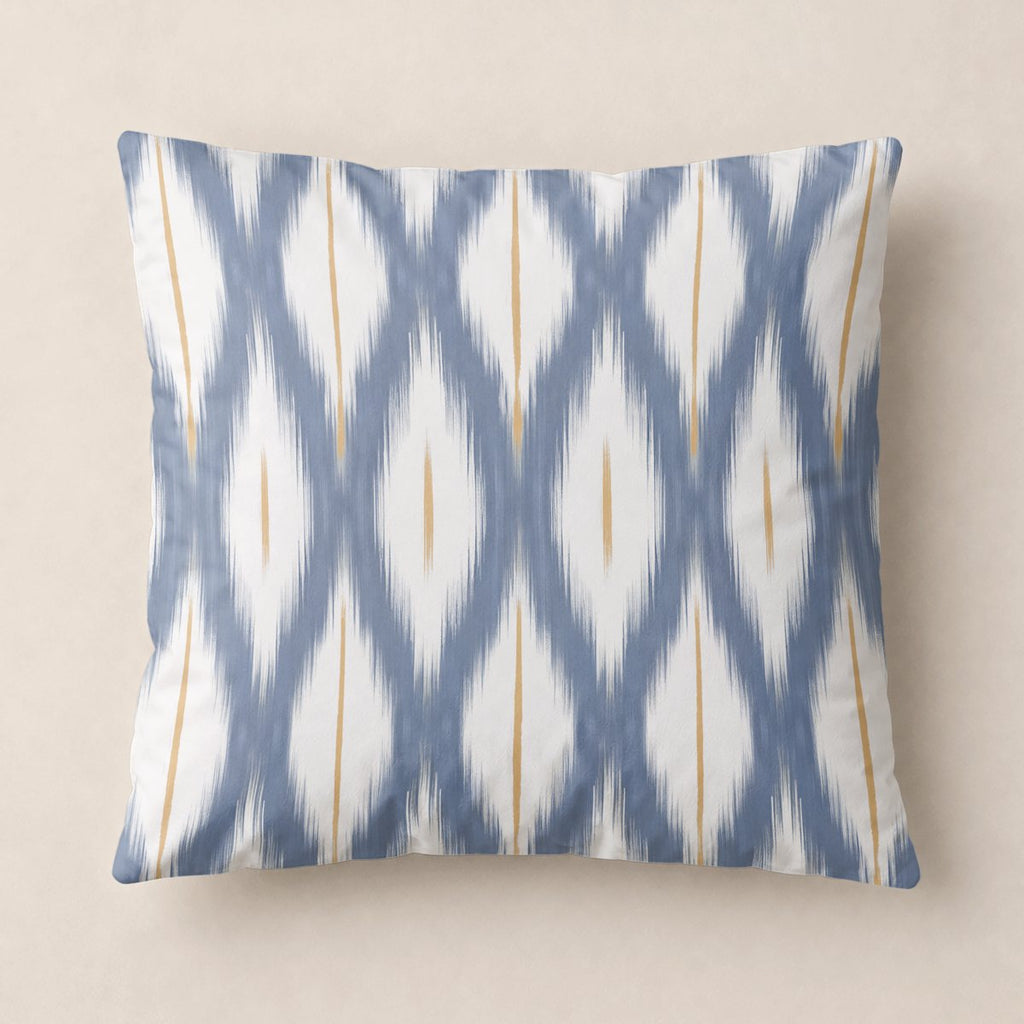 Funda de Cojín Estampada Altea Azul - Azul y Beige - foto 1