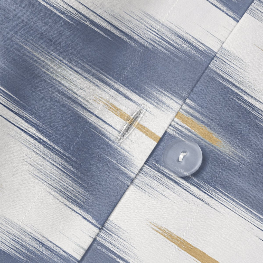 Funda Nórdica Estampada Altea Azul - Azul y Beige - foto 6