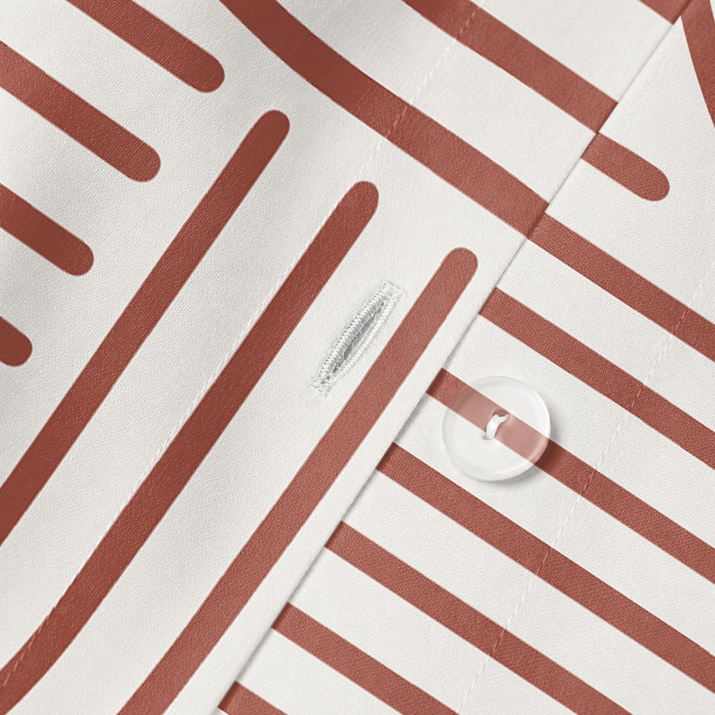 Funda Nórdica Estampada Nexus Terracota - Terrcota y Beige - foto 6