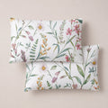 Funda de Almohada Estampada Shiori Blanco - Blanco - foto 1