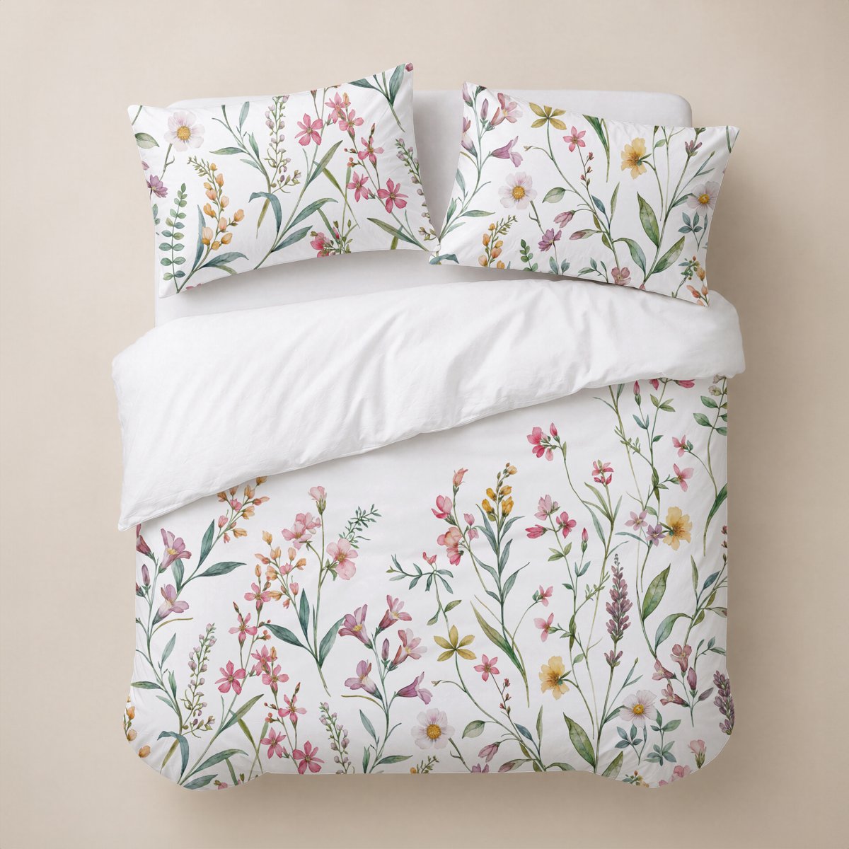 Funda Nórdica Estampada Shiori Blanco - Blanco - foto 4