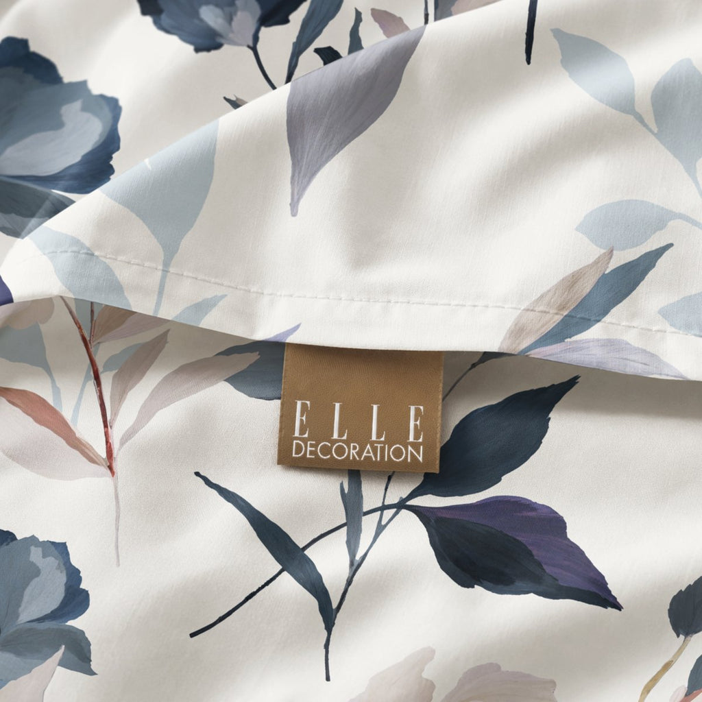 Funda Nórdica Estampada Claire Petroleo - Azul y Blanco - foto 5