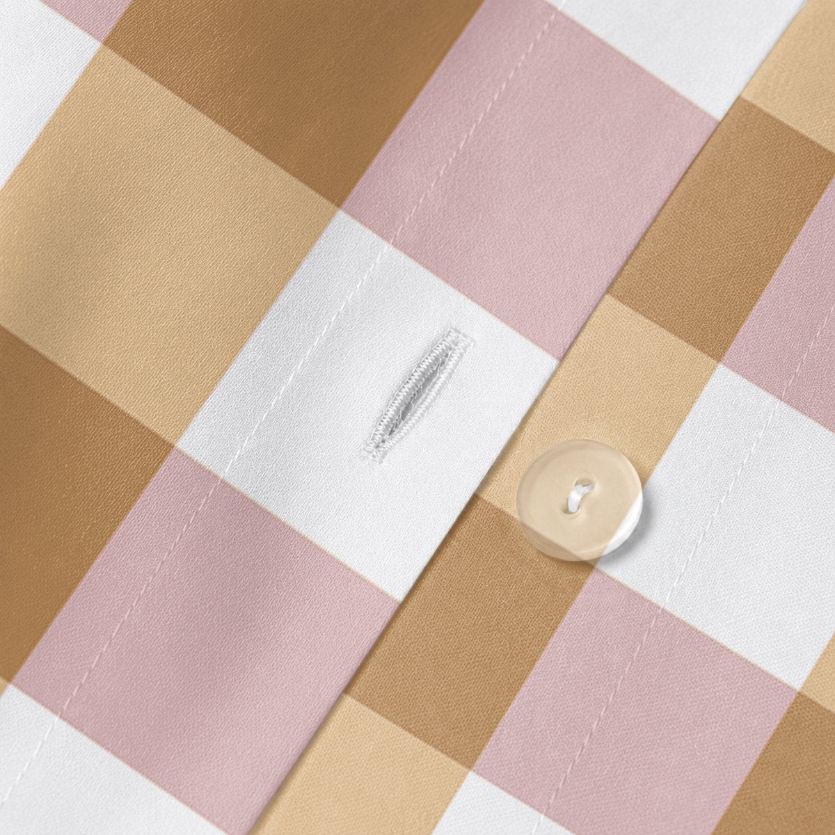 Funda Nórdica Estampada Evania Mustard - Mostaza y Blanco - foto 6