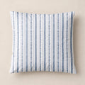 Funda de Cojín Estampada Portofino Blue - Blanco y Azul - foto 1