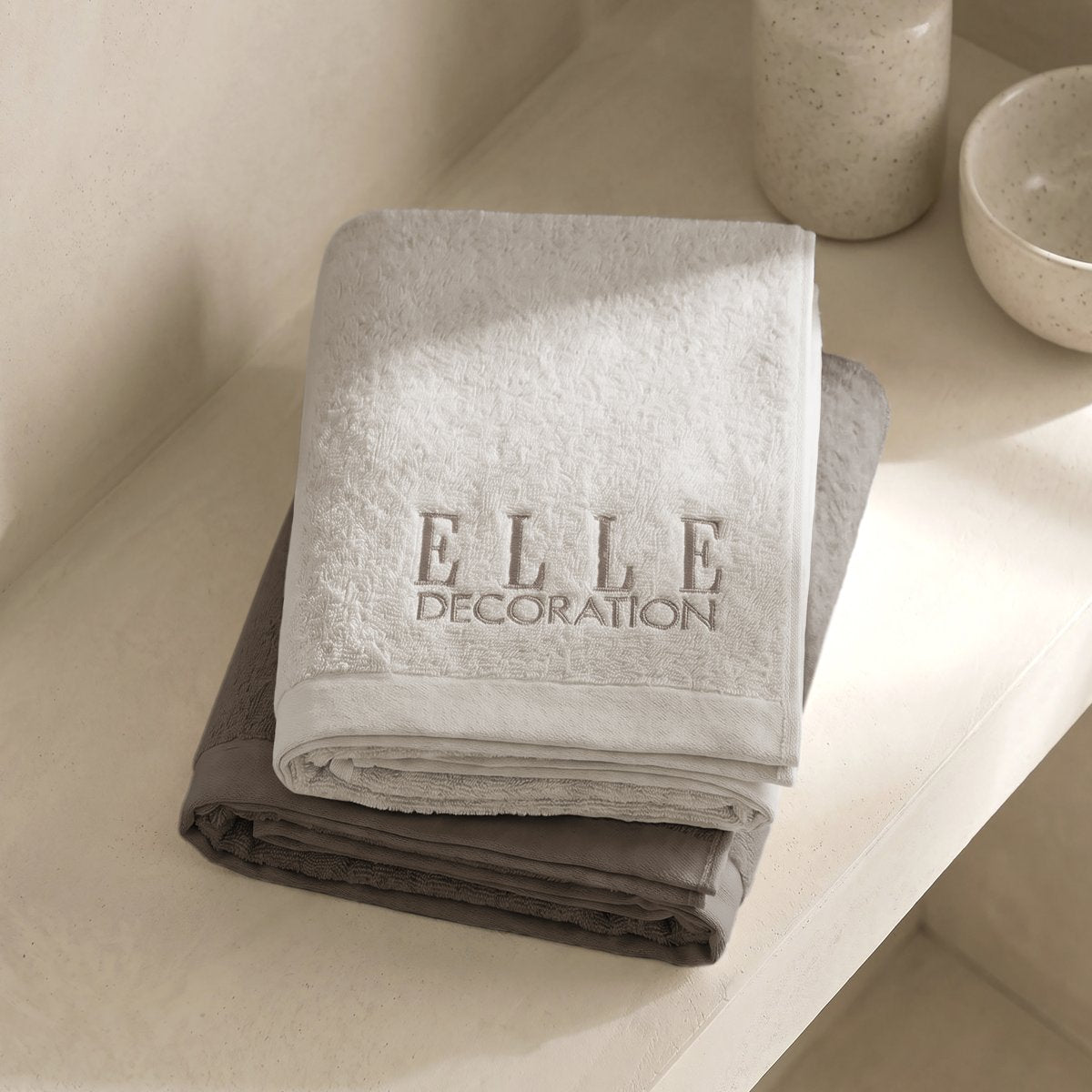 Juego de Toallas Bicolor Zen Linen - Stone 600 gr