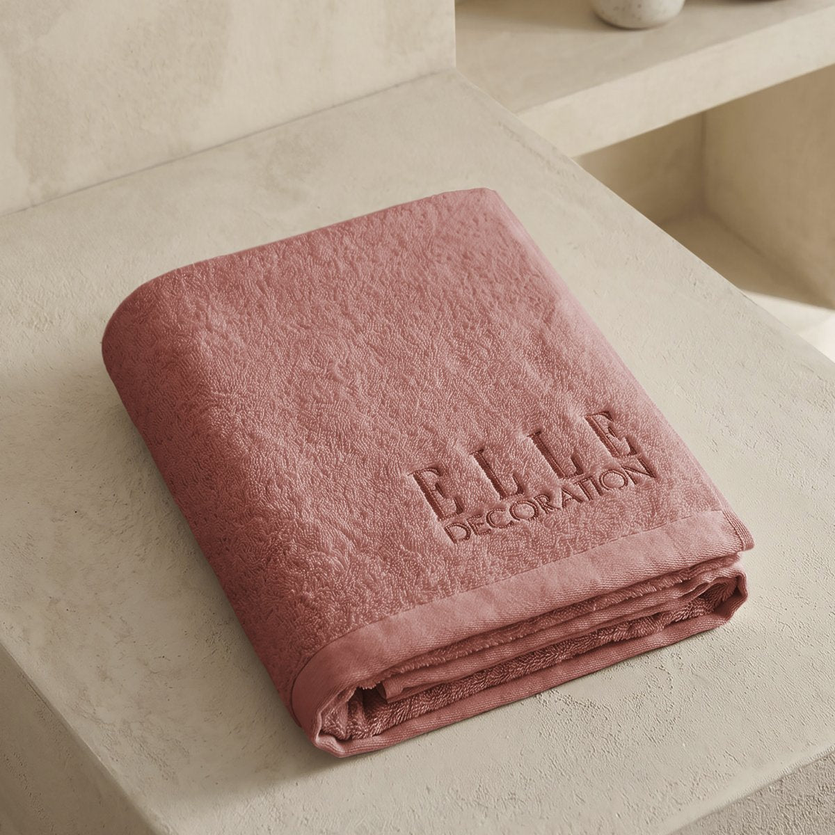 Toalla de Ducha ZEN Rosa Suave