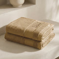 Juego Toallas de Mano LUXE Mostaza 700 gr