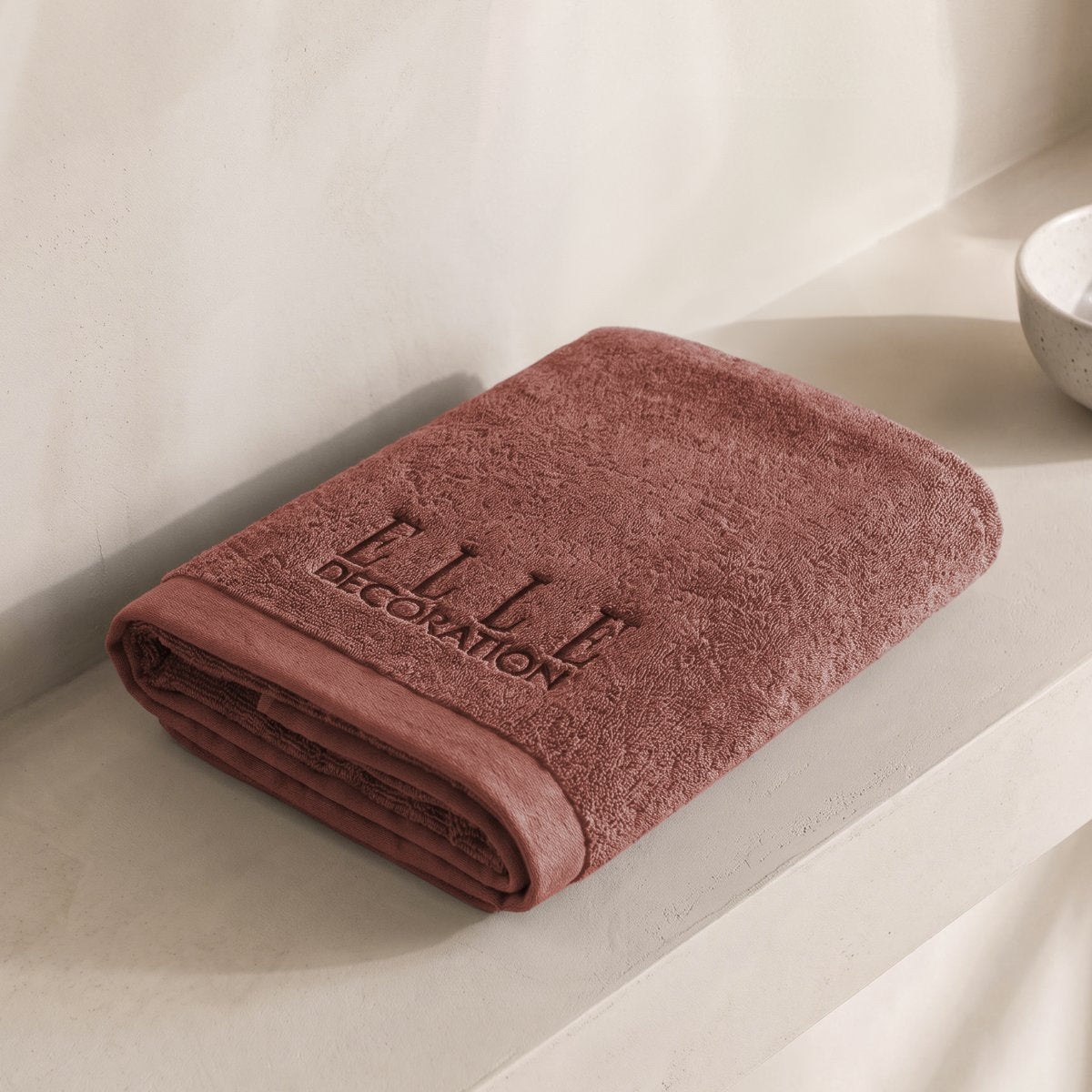 Toalla Ducha Zen 70x140 Terracota